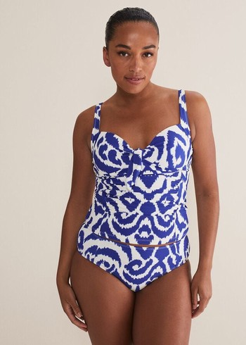 Phase Eight Ikatini Swimwear Blue/White Australia | OC1274035